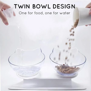 Anti-Vomiting Orthopedic Cat Bowl - DreamTreeTech - High Quality Technology Products at Unbeatable Prices